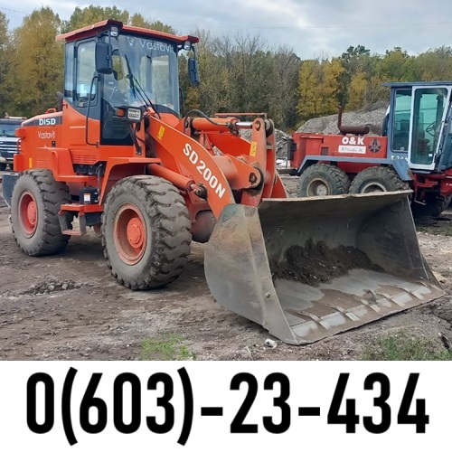 DISD SD200 N – Înciriere Încărcător Frontal în Chișinău | Servicii cu Operator | 373 603-23-434